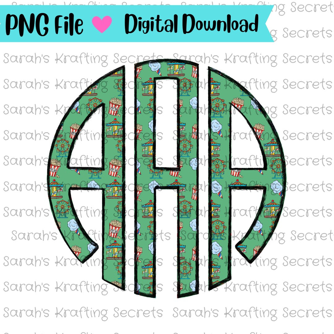 Carnival Sublimation Font