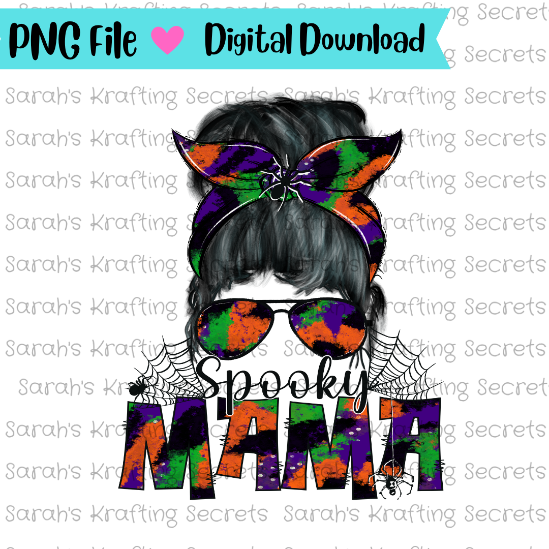 Spooky Mama Sublimation