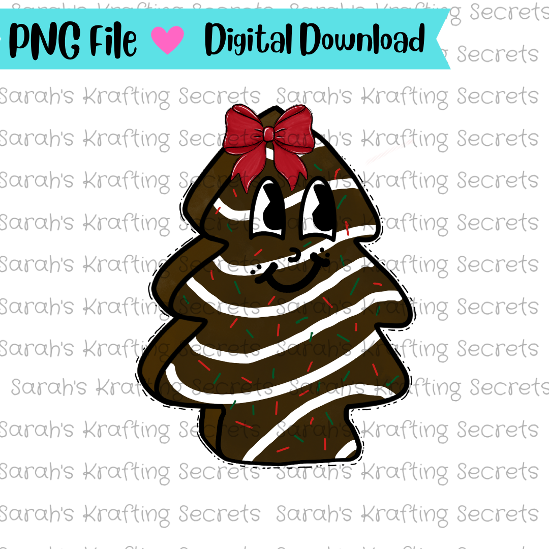 Kid Christmas Tree Cakes png