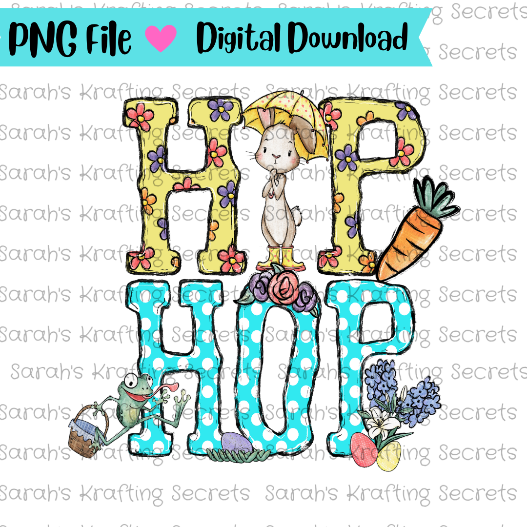 Easter Hip Hop Sublimation png