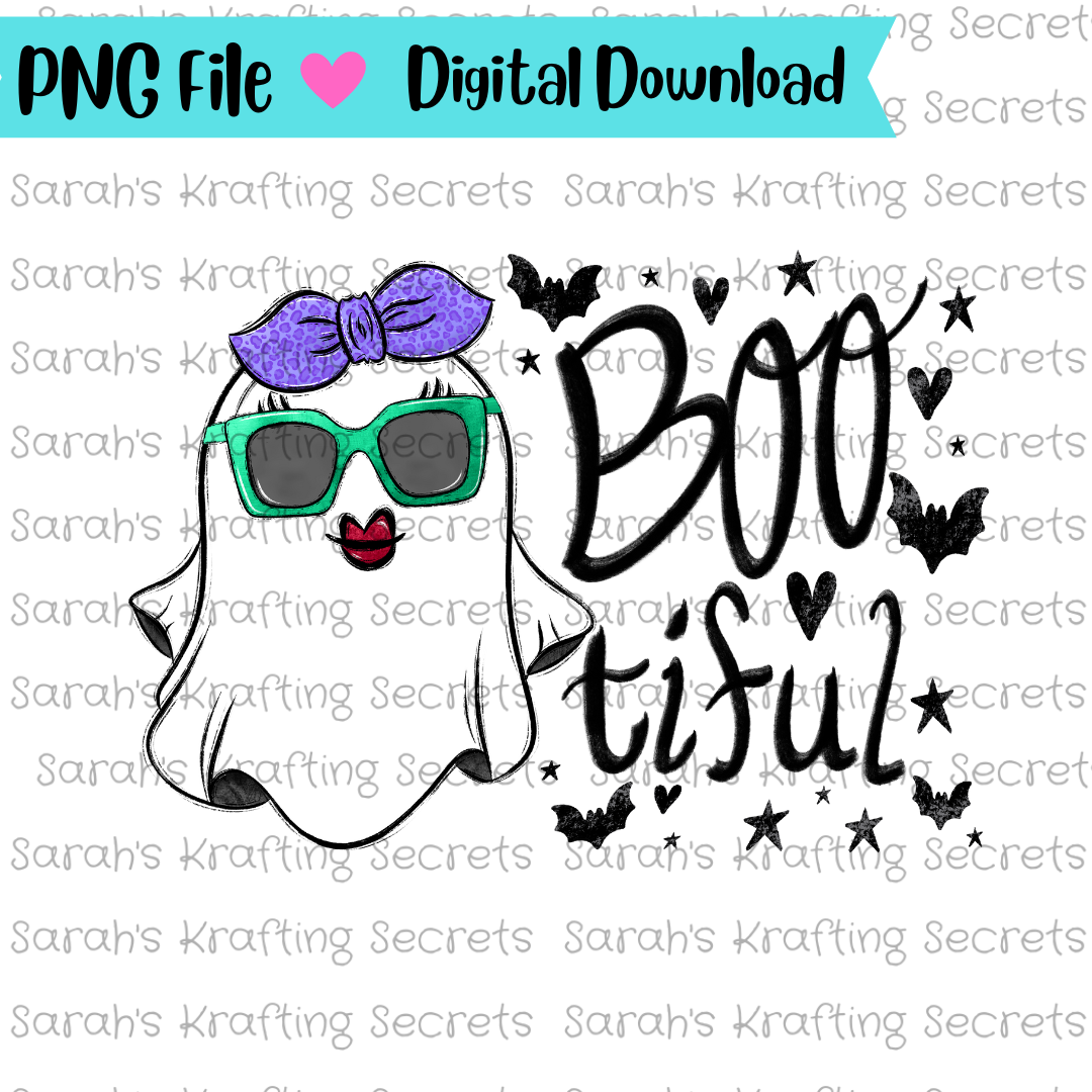 Girl Ghost Sublimation design