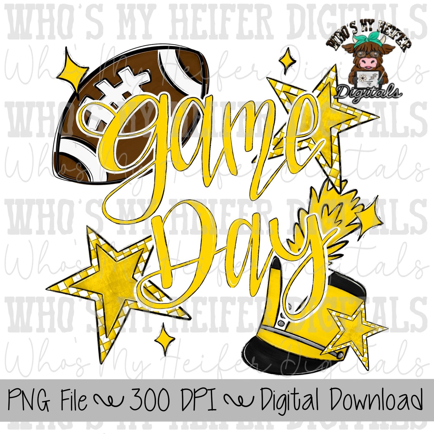 Game Day Football Band PNG Hand Drawn Checkered Band Mama Sublimation Design Band Game Day Shirt Design Marching Band Digital Download Star