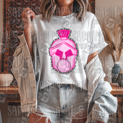 Pink Blowing Bubble Gum Mascot- Spartan/Trojan