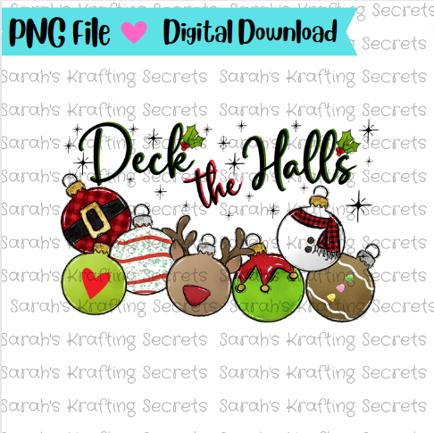 Deck the halls png