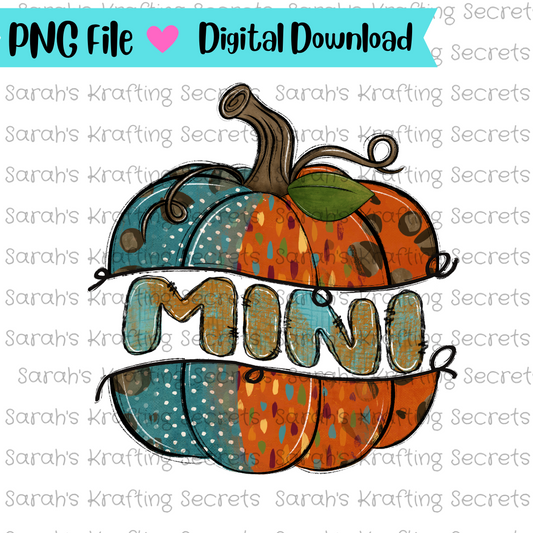 Patched Pumpkin Mini Sublimation