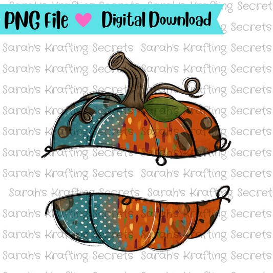Name Slip Pumpkin Sublimation
