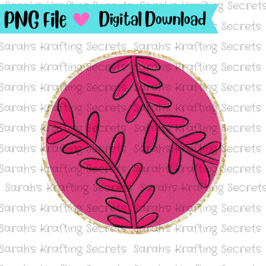 Baseball Chenille Patch Sublimation png