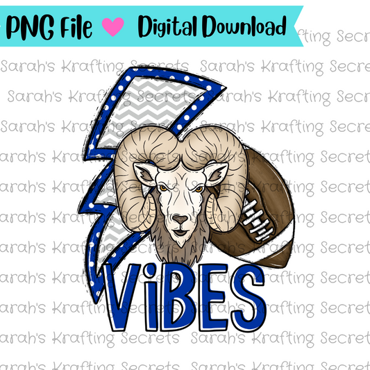 Football Team Mascot Vibes Sublimation