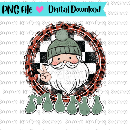Retro Christmas Mini png