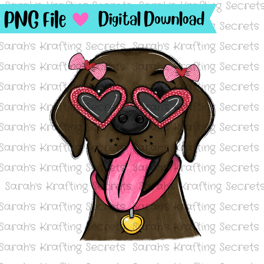 Valentine Lab sublimation png