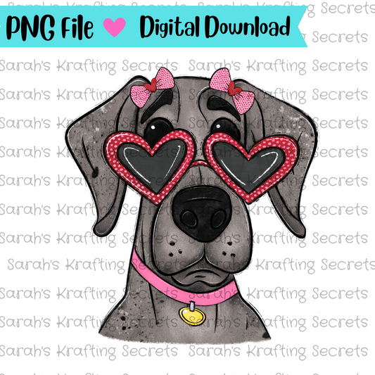 Valentine Great dane png
