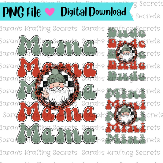 Christmas Mama and Me png