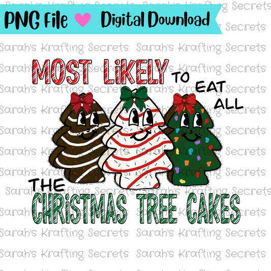 Girl Christmas Tree Cakes png