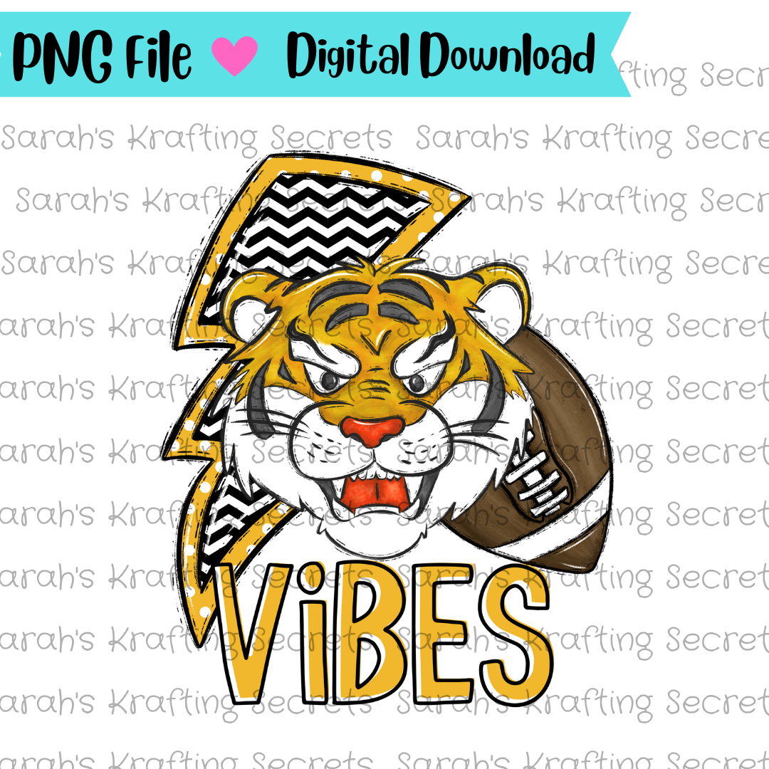 Football Vibe Sublimation Design