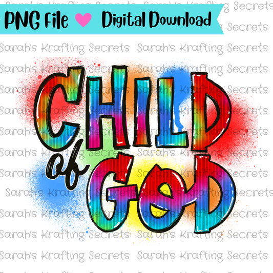 Child of GoD Sublimation png