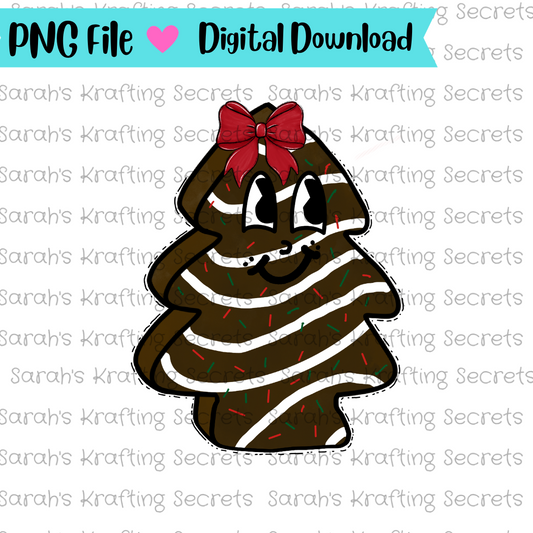 Kid Christmas Tree Cakes png