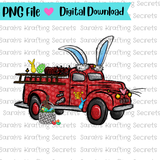 Easter Fire Truck