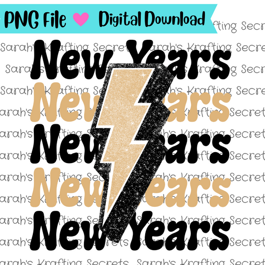 New Years Sublimation Graphic Design