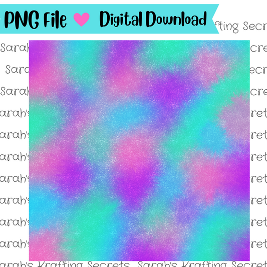 Glitter Tie Dye Digital Paper