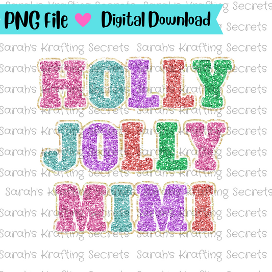Holly Jolly Mimi png
