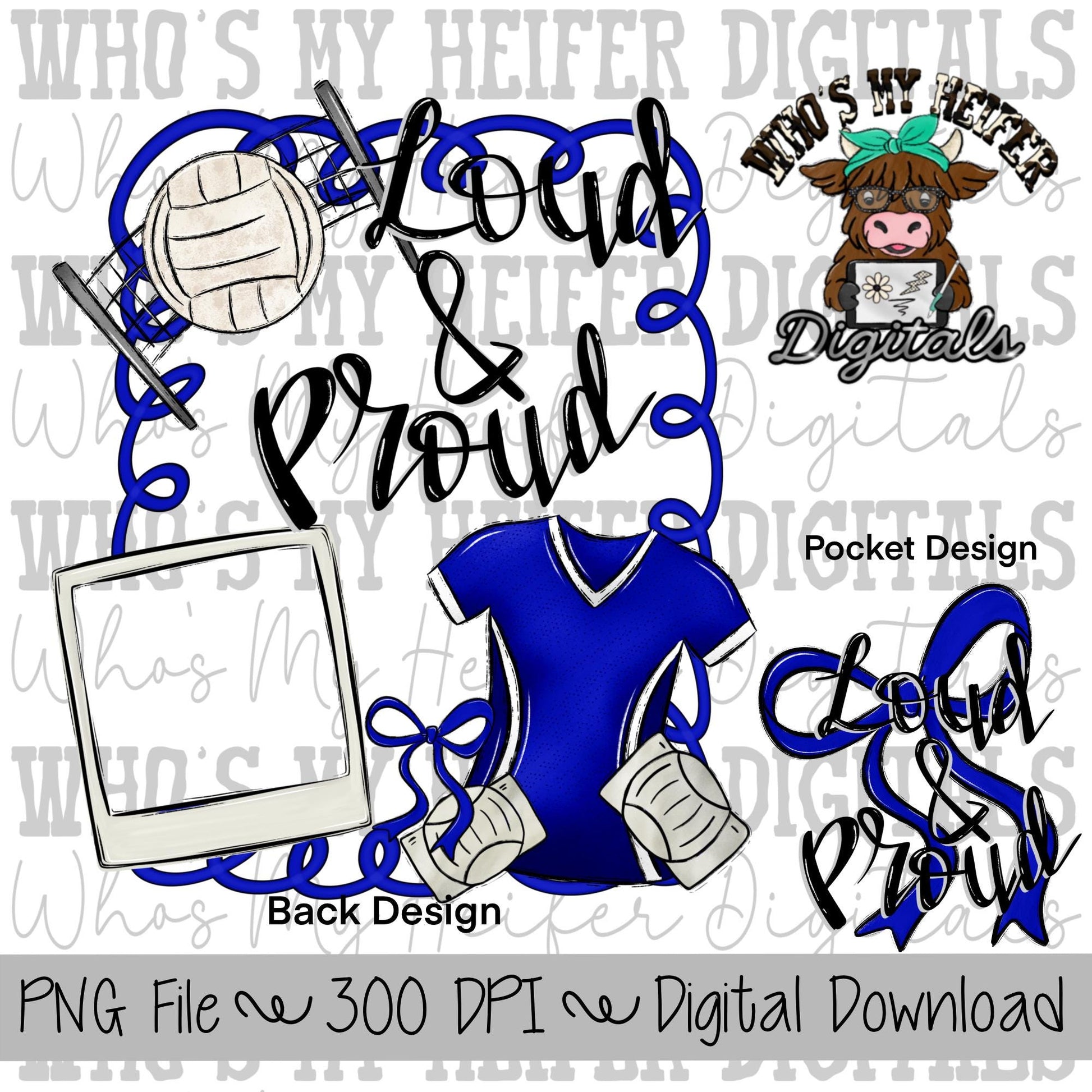 Custom Volleyball PNG Hand Drawn Volleyball Sublimation Design Sports Mama Photo PNG File Add Photo Canva Design Girly Swirly Digital Art