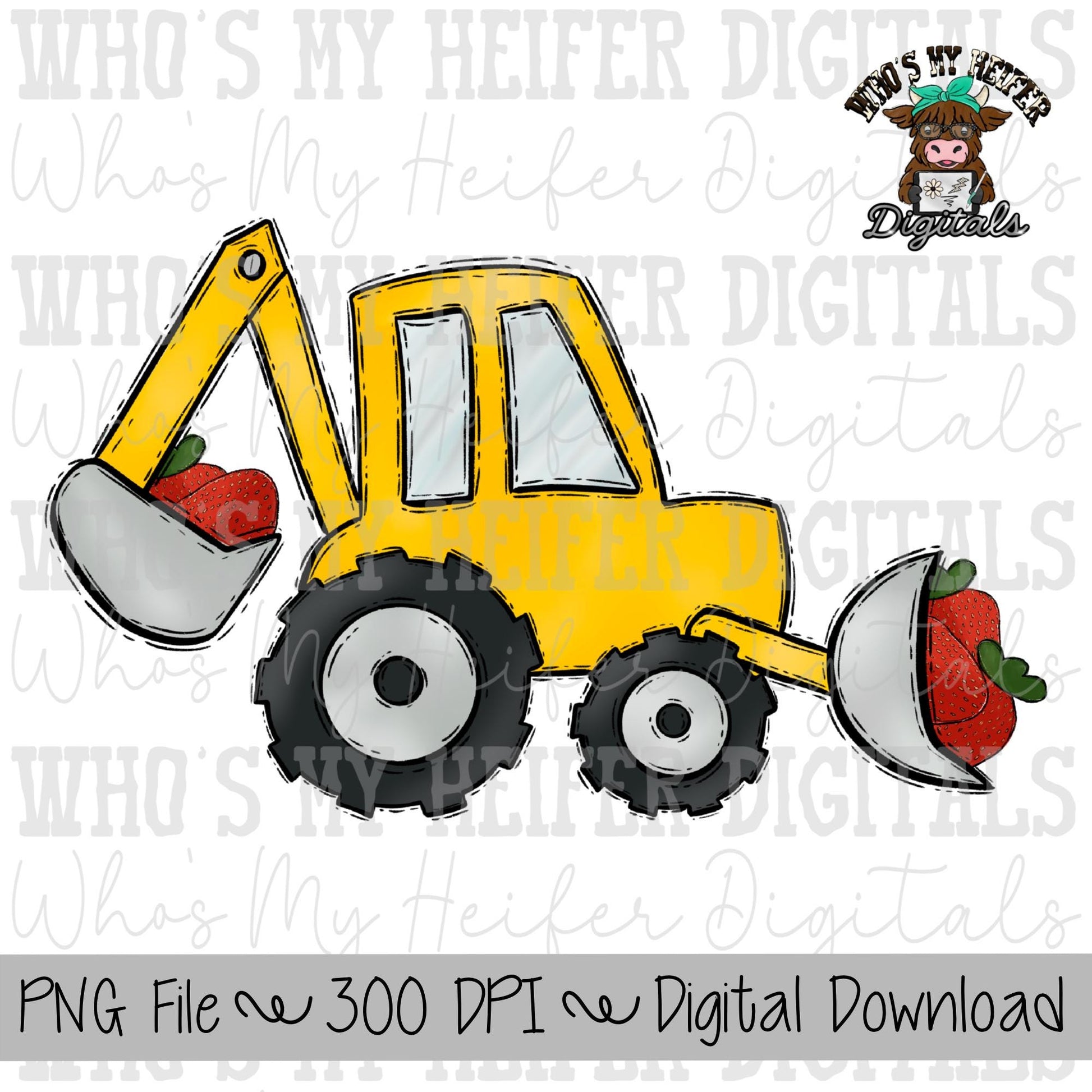 Strawberry Backhoe
