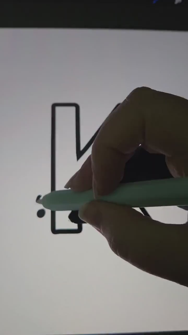 Doodle Ink Procreate Brush Instant download Ink Texture Lettering and Doodling Brush for Procreate Art Brush